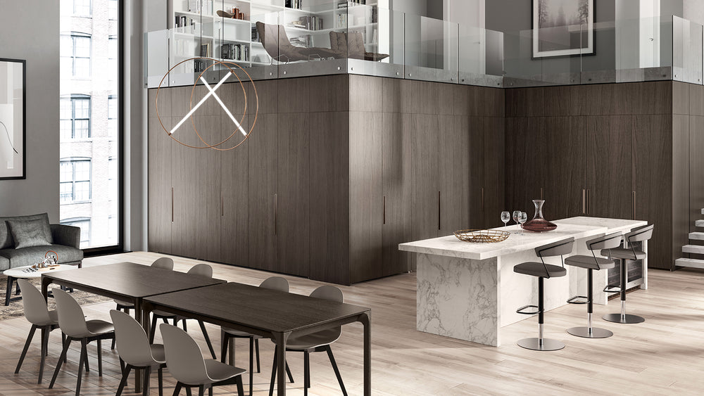 
                  
                    Scavolini Boxlife Kitchen with Hidden Doors for Modern Loft Living
                  
                