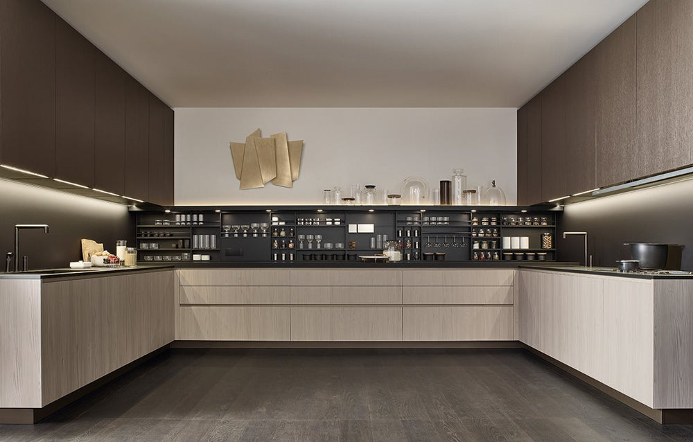 
                  
                    Poliform Alea Kitchen with Shaker Unit and Organisers
                  
                