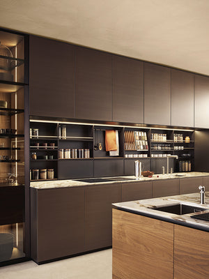 
                  
                    Poliform Artex Kitchen with Shaker Unit and Coffee Station
                  
                
