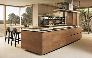 
                  
                    Poliform Artex Italian Kitchen in Walnut
                  
                