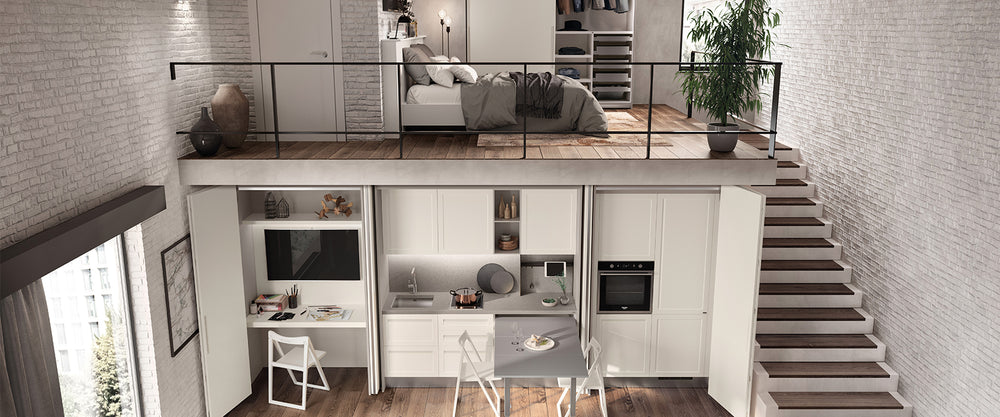 
                  
                    Scavolini Boxlife Modern Living Cabinetry
                  
                