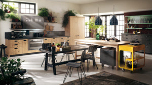 
                  
                    Scavolini Diesel Social Kitchen Industrial Retro Style with Wood and Metal
                  
                