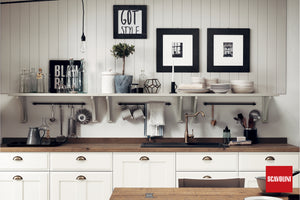 
                  
                    Scavolini Favillla Kitchen with a country style and wooden panelling
                  
                