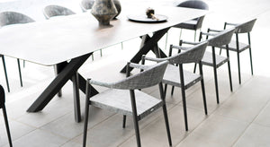
                  
                    The Design Gallery - Varaschin Outdoor Furniture: System Star Maxi + Maxi Long Fixed Table
                  
                
